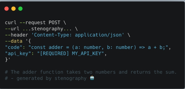 Stenography