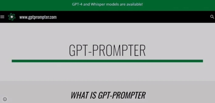 GPT-Prompter